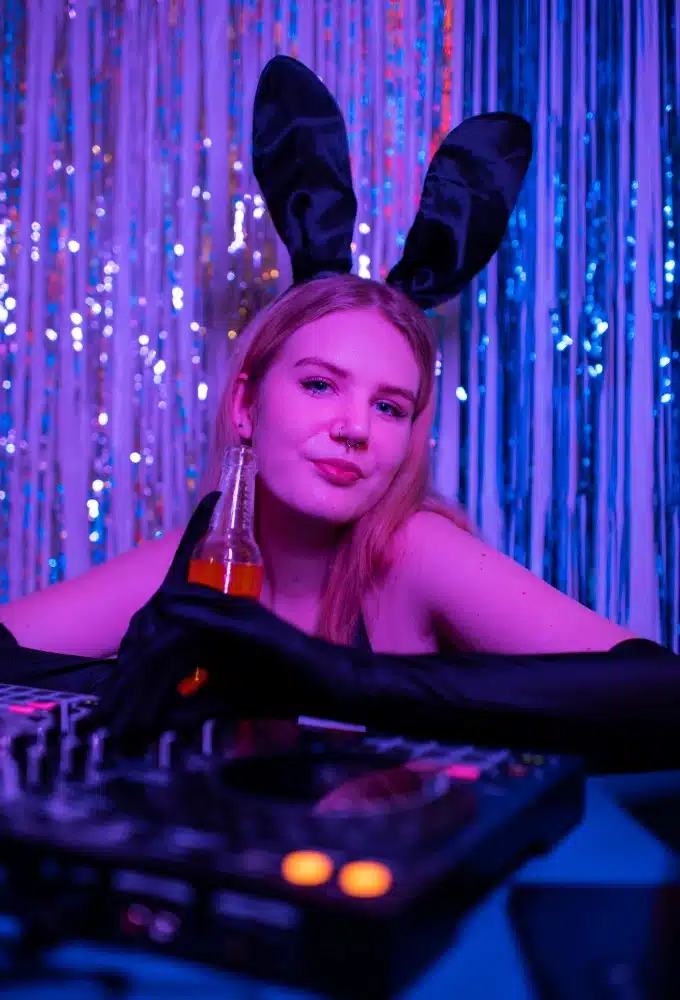 Chica DJ en Despedida de soltero